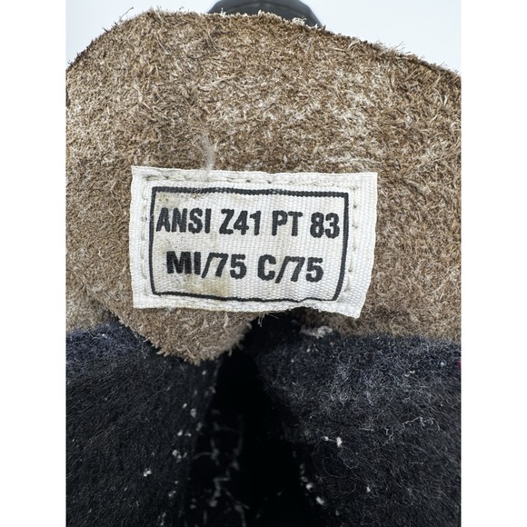 Vtg Red Wing Duck Boots And New Inserts ANSI Approved Mens Size 11 USA Steel Toe - Picture 7 of 11